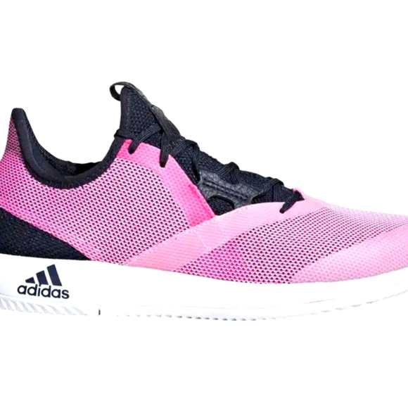 adidas Shoes - ADIDAS ADIZERO DEFIANT BOUNCE WOMEN'S TENNIS SHOE - BLACK/PINK